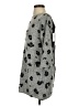 Gibson Animal Print Gray Pullover Sweater Size S - photo 5