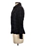 CAbi 100% Rayon Plaid Blue Black Long Sleeve Button-Down Shirt Size XS - photo 5