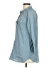 J.Crew Blue 3/4 Sleeve Button-Down Shirt Size S - photo 5