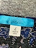 Buttons 100% Rayon Blue 3/4 Sleeve Blouse Size L - photo 7