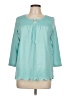 Unbranded Teal 3/4 Sleeve Blouse Size L (estimated) - photo 1