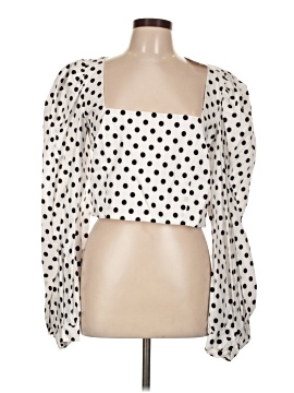 Caroline Constas Long Sleeve Blouse