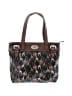 Fossil 100% Pvc Camo Brown Black Shoulder Bag One size - photo 1