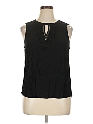 Pale Sky Sleeveless Blouse (view 1)