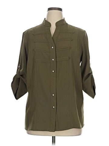 Kathy Che 3/4 Sleeve Blouse (view 1)