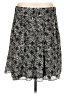 Alfani 100% Polyester Print Black Casual Skirt Size L - photo 1