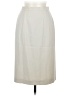 Laurel 100% Wool Solid Ivory Wool Skirt Size 36 waist - photo 1