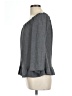 Blushing Heart Gray 3/4 Sleeve Blouse Size L - photo 5