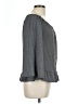 Blushing Heart Gray 3/4 Sleeve Blouse Size L - photo 4