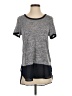Bobeau Gray Short Sleeve Top Size S - photo 1