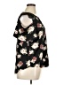 J for Justify Black Short Sleeve Blouse Size XL - photo 4