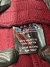 Blue Ice Solid Burgundy Casual Pants Size L - photo 7