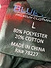 Blue Ice Solid Burgundy Casual Pants Size L - photo 8