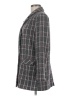 FRENCHMAUVE 100% Polyester Plaid Gray Blazer Size M - photo 5