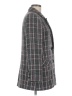 FRENCHMAUVE 100% Polyester Plaid Gray Blazer Size M - photo 4