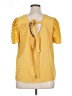 Skue Yellow Short Sleeve Top Size 0Xl - photo 2