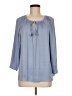 Unbranded Blue 3/4 Sleeve Blouse Size M (estimated) - photo 1