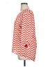 Kiara 100% Polyester Chevron-herringbone Orange 3/4 Sleeve Blouse Size XL - photo 5