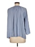 Unbranded Blue 3/4 Sleeve Blouse Size M (estimated) - photo 2