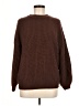 Prettygarden 100% Acrylic Solid Brown Pullover Sweater Size M - photo 1
