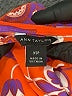 Ann Taylor 100% Polyester Orange Short Sleeve Blouse Size XS - photo 7