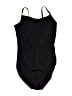 Assorted Brands Solid Black Bodysuit Size M - photo 1