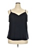 Steve Madden 100% Polyester Black Tank Top Size 2X - photo 1