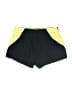 Nike 100% Polyester Color Block Green Athletic Shorts Size S - photo 2