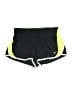 Nike 100% Polyester Color Block Green Athletic Shorts Size S - photo 1
