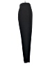 Larry Levine 100% Polyester Solid Black Dress Pants Size 6 - photo 4
