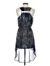My Beloved... 100% Polyester Paisley Blue Cocktail Dress Size S - photo 2
