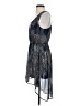 My Beloved... 100% Polyester Paisley Blue Cocktail Dress Size S - photo 5