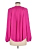 Jennifer Lopez 100% Polyester Pink Long Sleeve Blouse Size M - photo 2