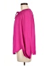 Jennifer Lopez 100% Polyester Pink Long Sleeve Blouse Size M - photo 5