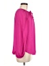 Jennifer Lopez 100% Polyester Pink Long Sleeve Blouse Size M - photo 4