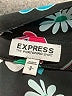 Express Floral Teal Long Sleeve Blouse Size S - photo 7
