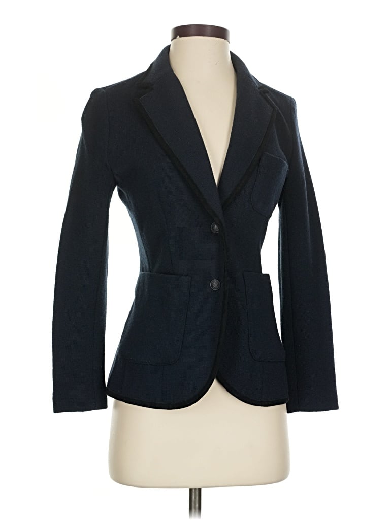 Pre-owned Rag & Bone Wool Blazer Jacket In Blue