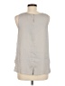 41Hawthorn 100% Polyester Gray Sleeveless Blouse Size M - photo 2