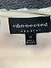 Connected Apparel Ivory Tan Cocktail Dress Size 12 - photo 6
