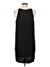 Lila Rose 100% Polyester Solid Black Casual Dress Size 8 - photo 2