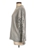 Unbranded 100% Acrylic Gray Pullover Sweater Size L - photo 5
