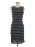 Cut25 Stripes Gray Casual Dress Size M - photo 1