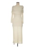 Unbranded 100% Polyester Ivory Casual Dress Size M - photo 1