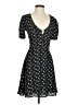 Mango Hearts Black Casual Dress Size 2 - photo 1