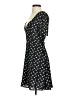 Mango Hearts Black Casual Dress Size 2 - photo 5