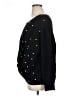 Shein Curve 100% Acrylic Polka Dots Black Pullover Sweater Size XL - photo 5