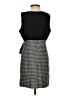 Esley Houndstooth Gray Casual Dress Size S - photo 2