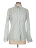 J.Crew 100% Cotton Checkered-gingham Blue Long Sleeve Button-Down Shirt Size L - photo 1