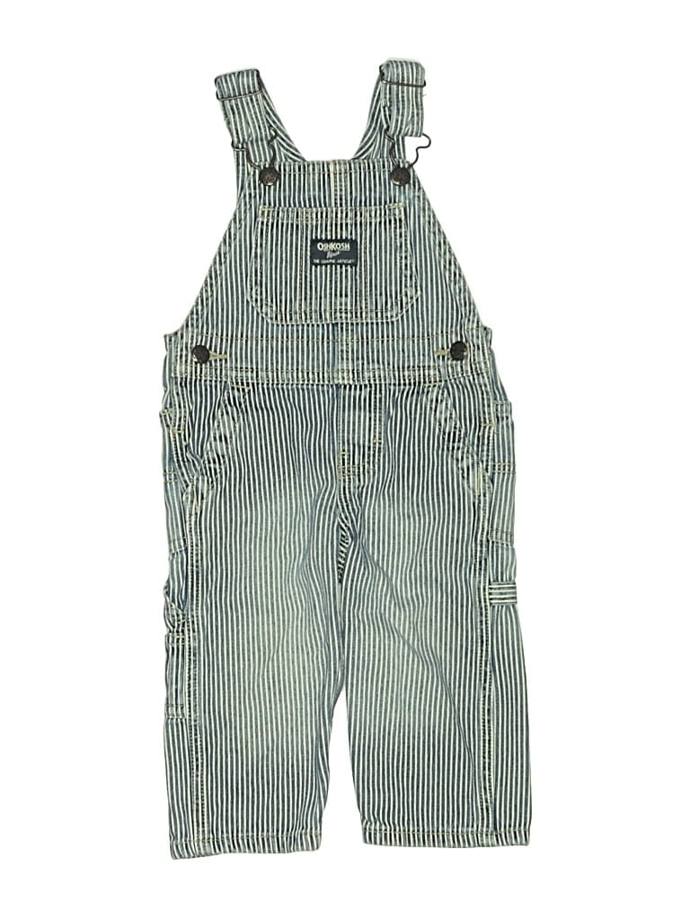 Pre-owned Oshkosh B'gosh Babies' Overalls In Blue