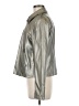 Silence and Noise 100% Polyester Metallic Silver Jacket Size L - photo 5